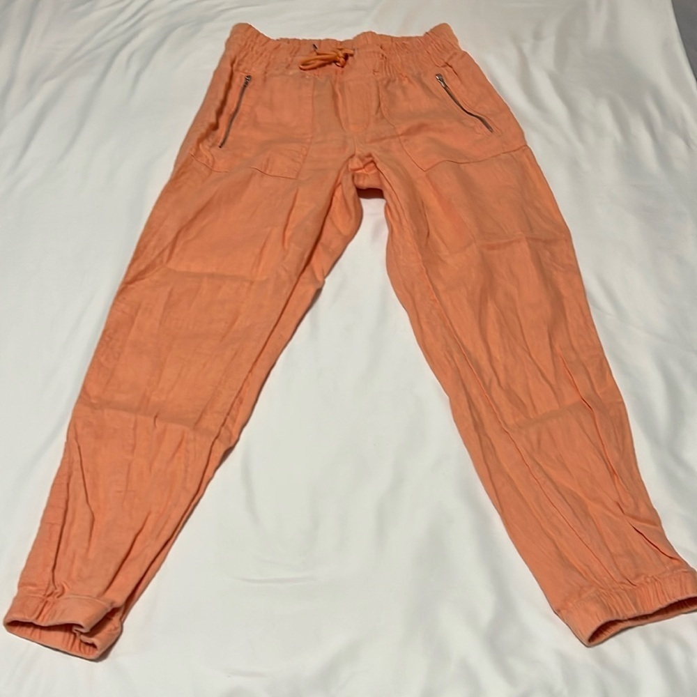 Athleta Cabo Linen Joggers